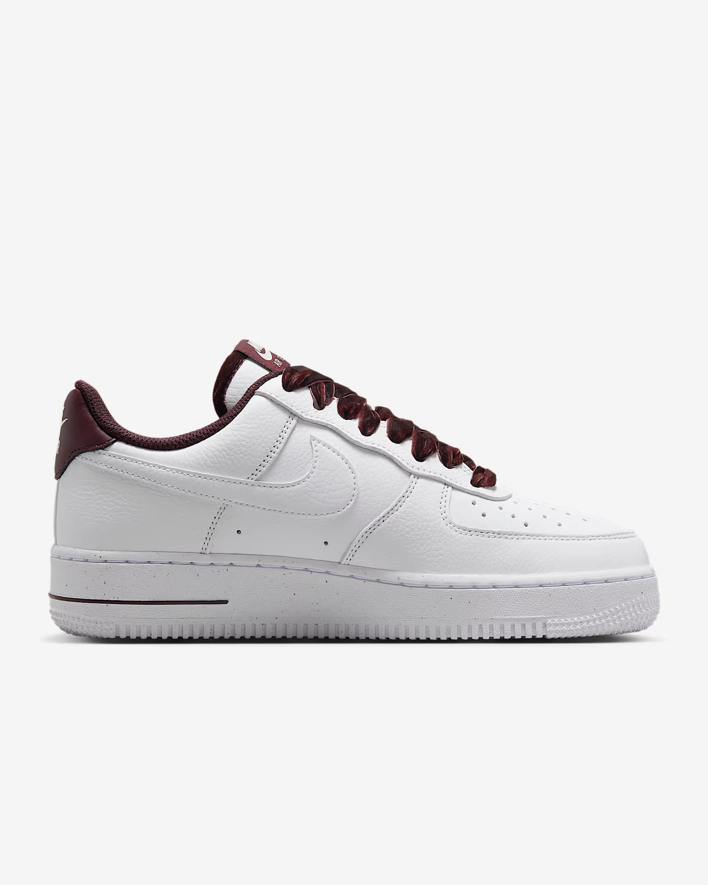 Nike Air Force 1 Blanc/Bordeaux