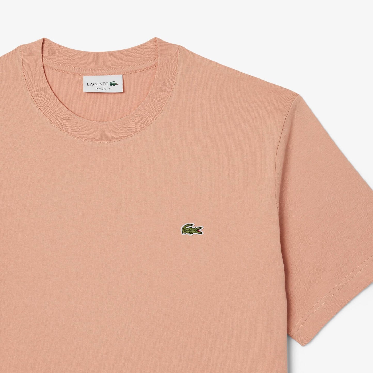 Lacoste T-Shirt Beige Rosé