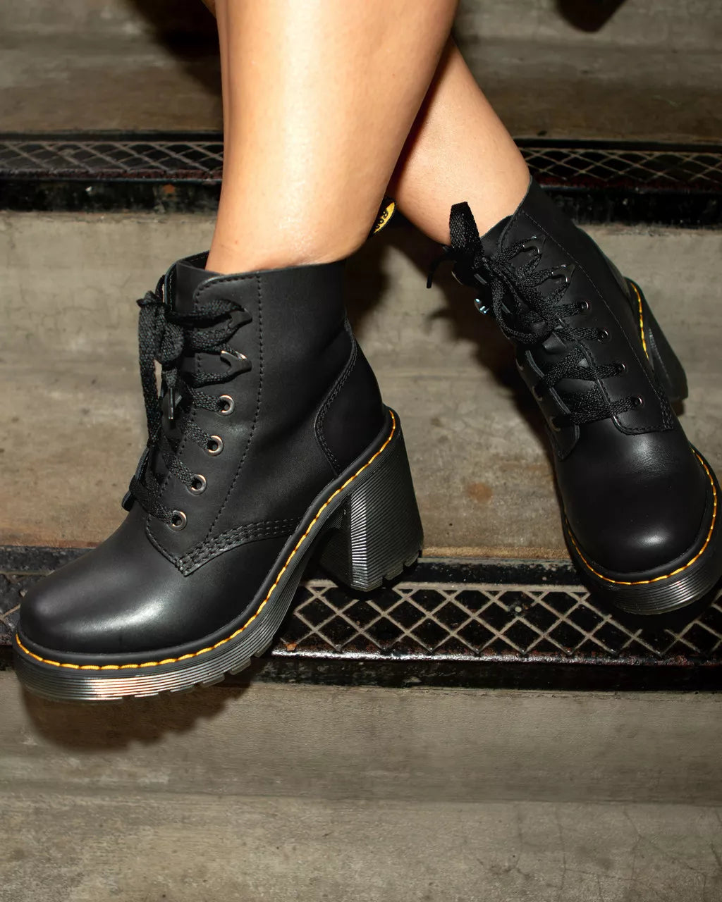 Dr.Martens Boots a talon Noir