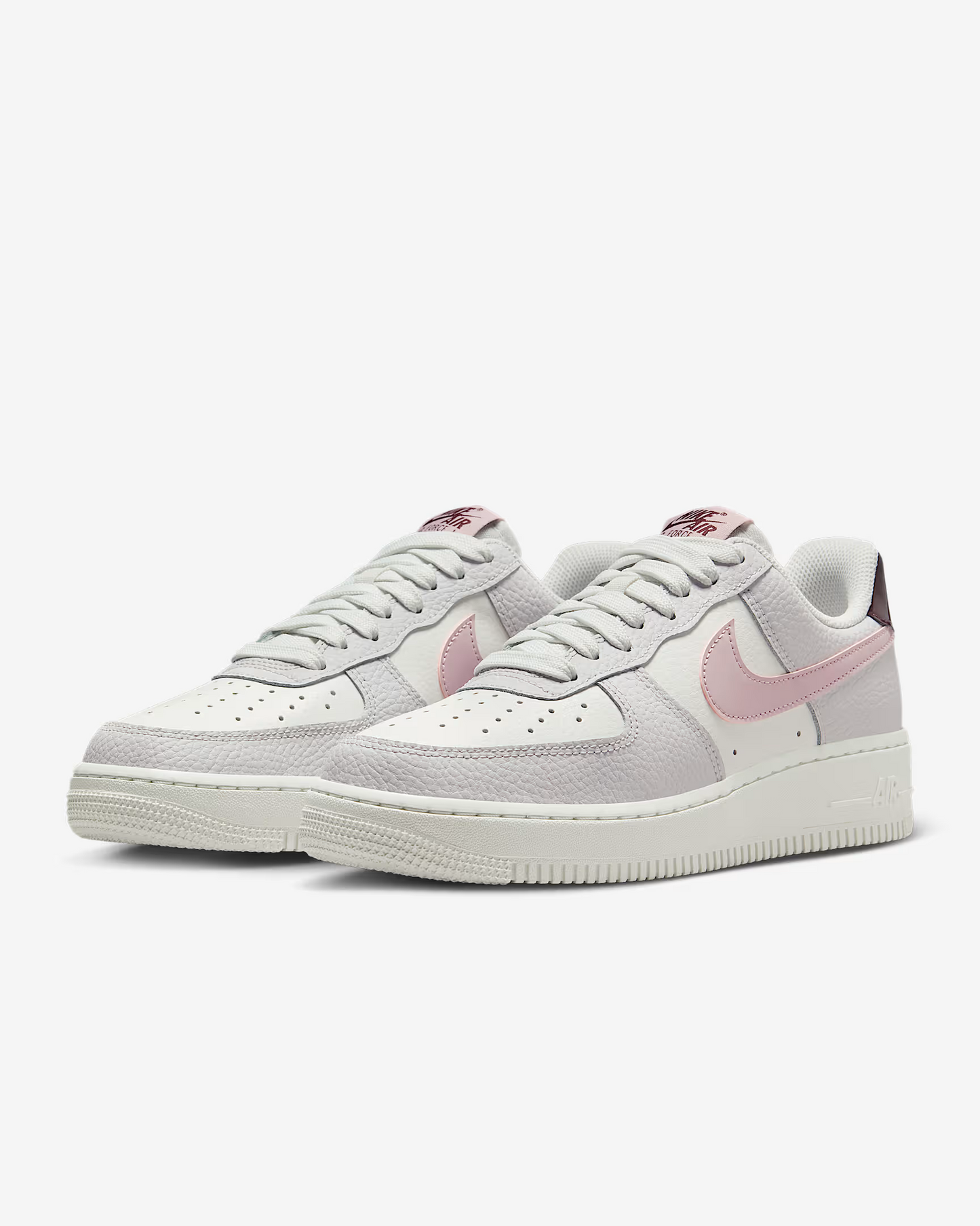 Nike Air Force 1 Gris/Rose