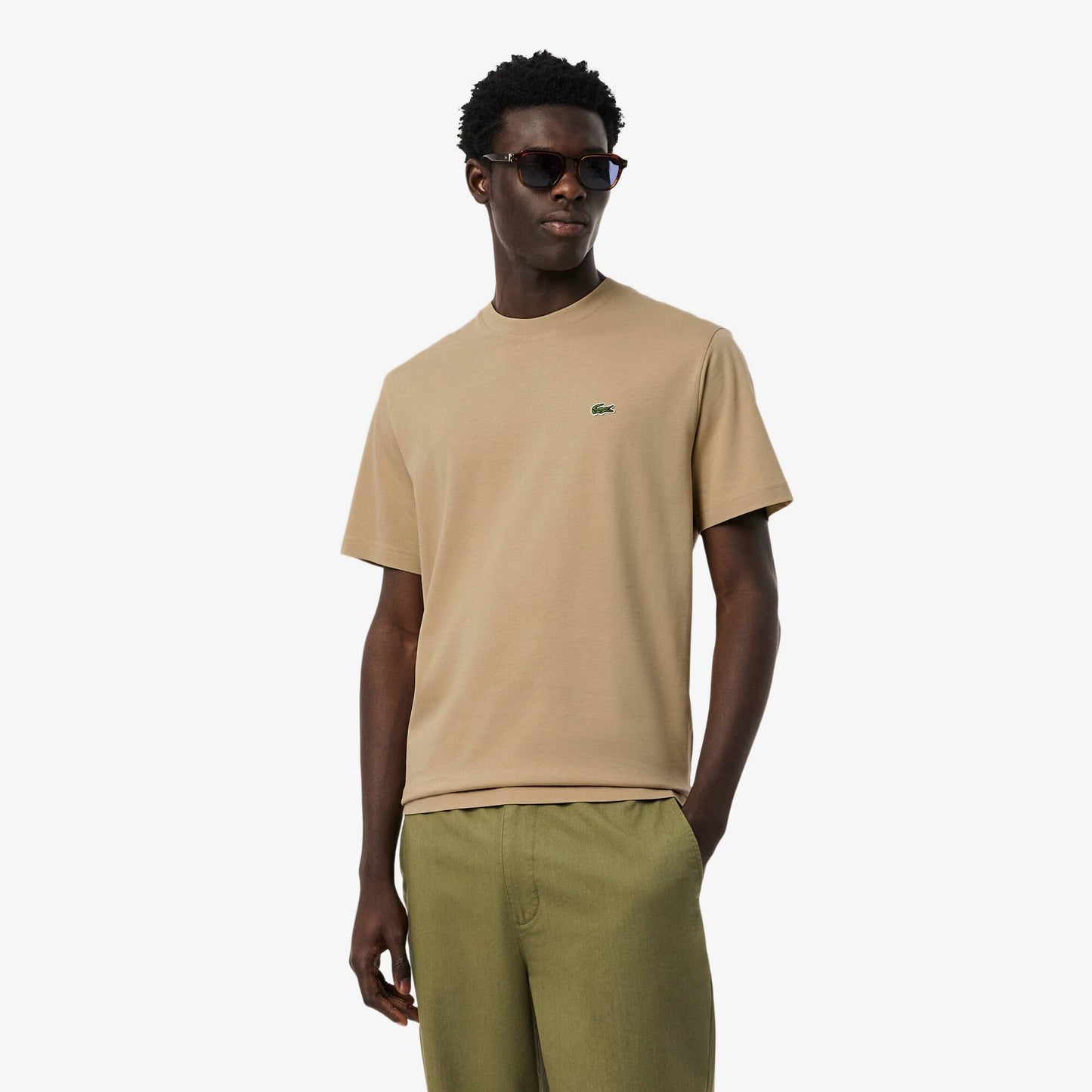 Lacoste T-Shirt Beige