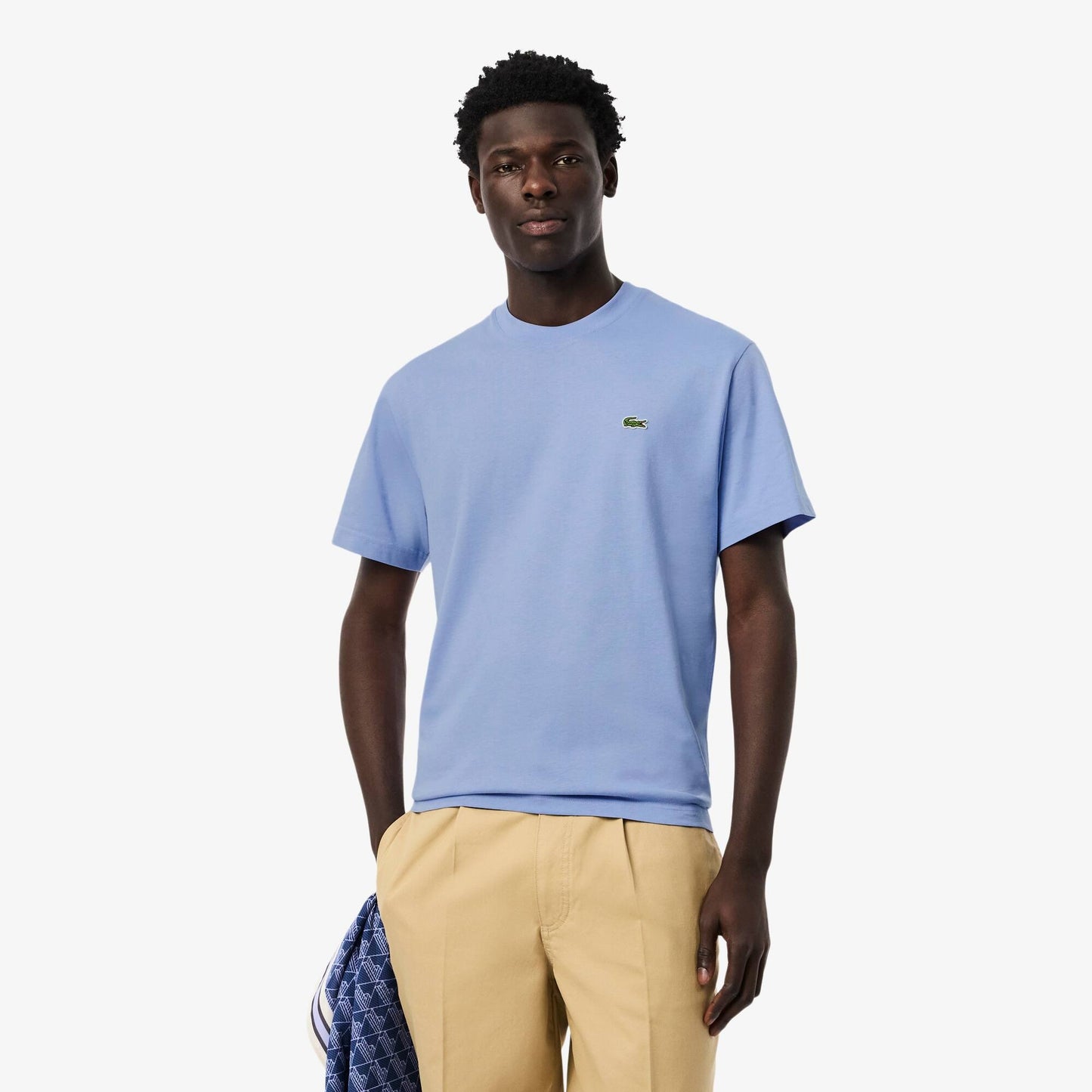 Lacoste T-Shirt Bleu/Violet