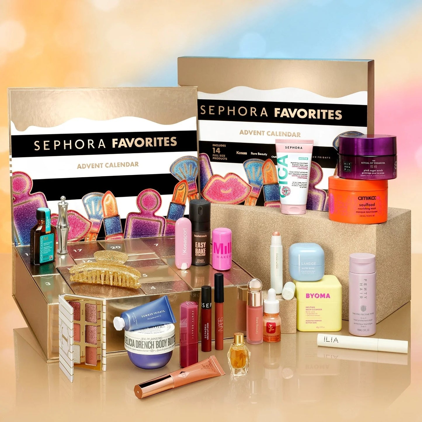 Calendrier de l'Avent Sephora - 24 produits Maquillage