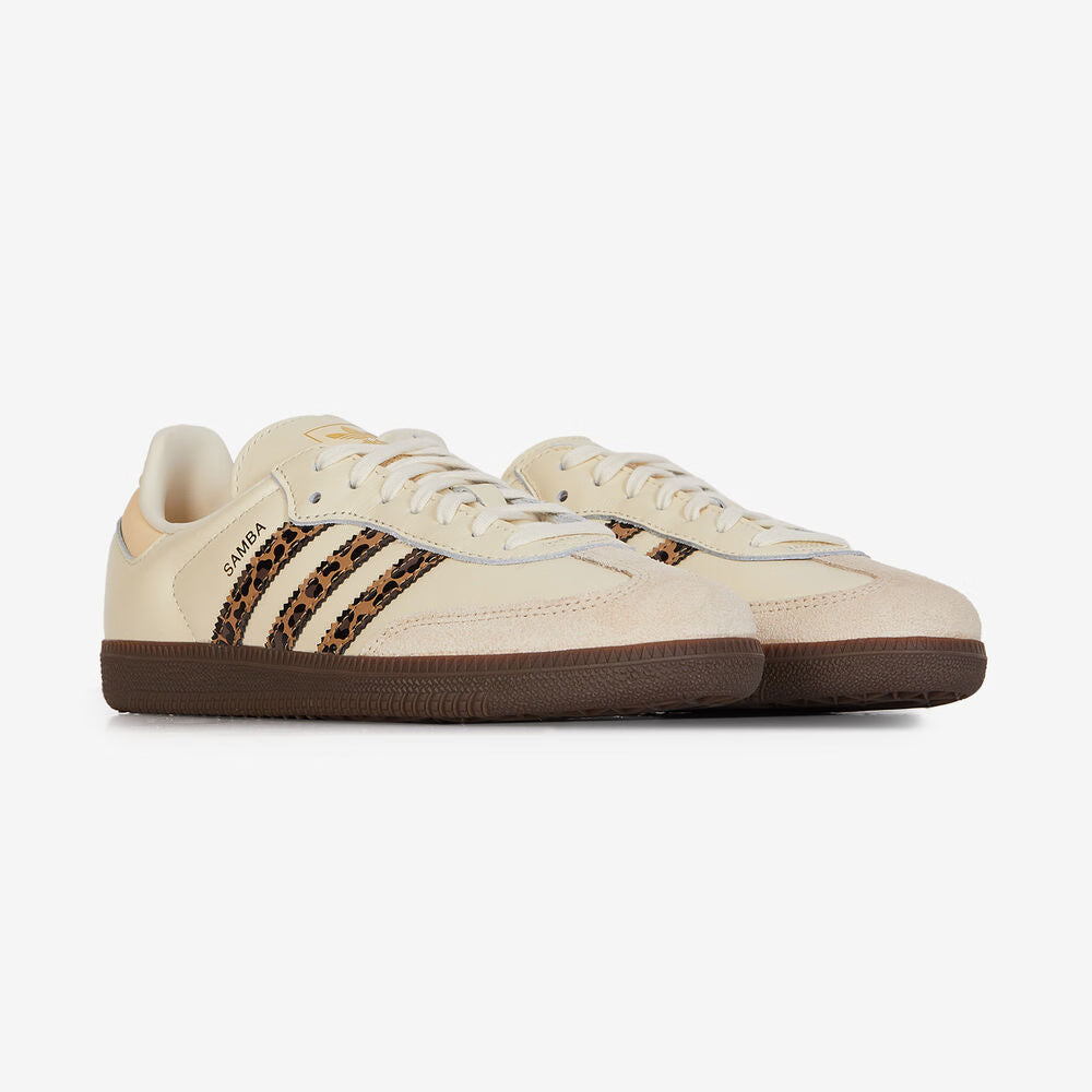 Adidas Samba Leopard/Creme