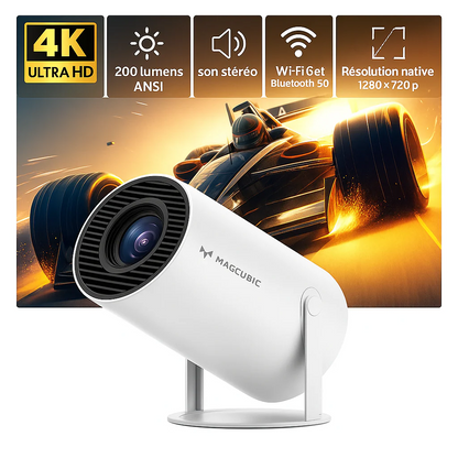 MAGCUBIC Projecteur 4K