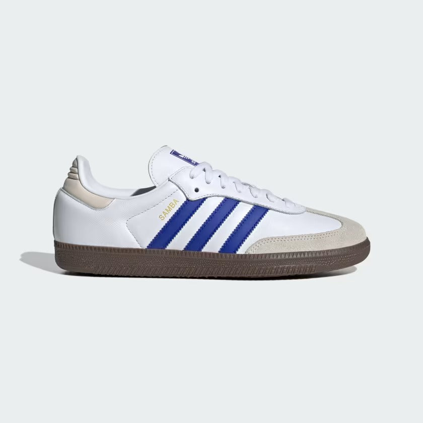 Adidas Samba Blanc/Bleu