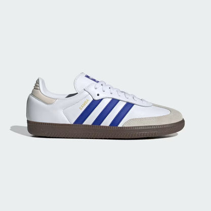 Adidas Samba Blanc/Bleu