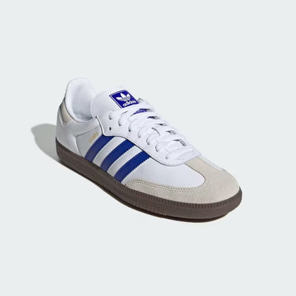 Adidas Samba Blanc/Bleu