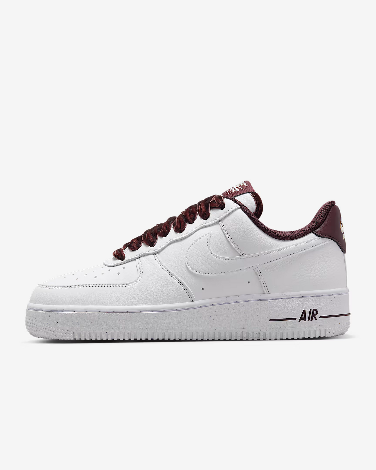 Nike Air Force 1 Blanc/Bordeaux