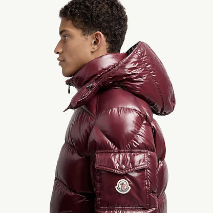 Moncler Maya Bordeaux